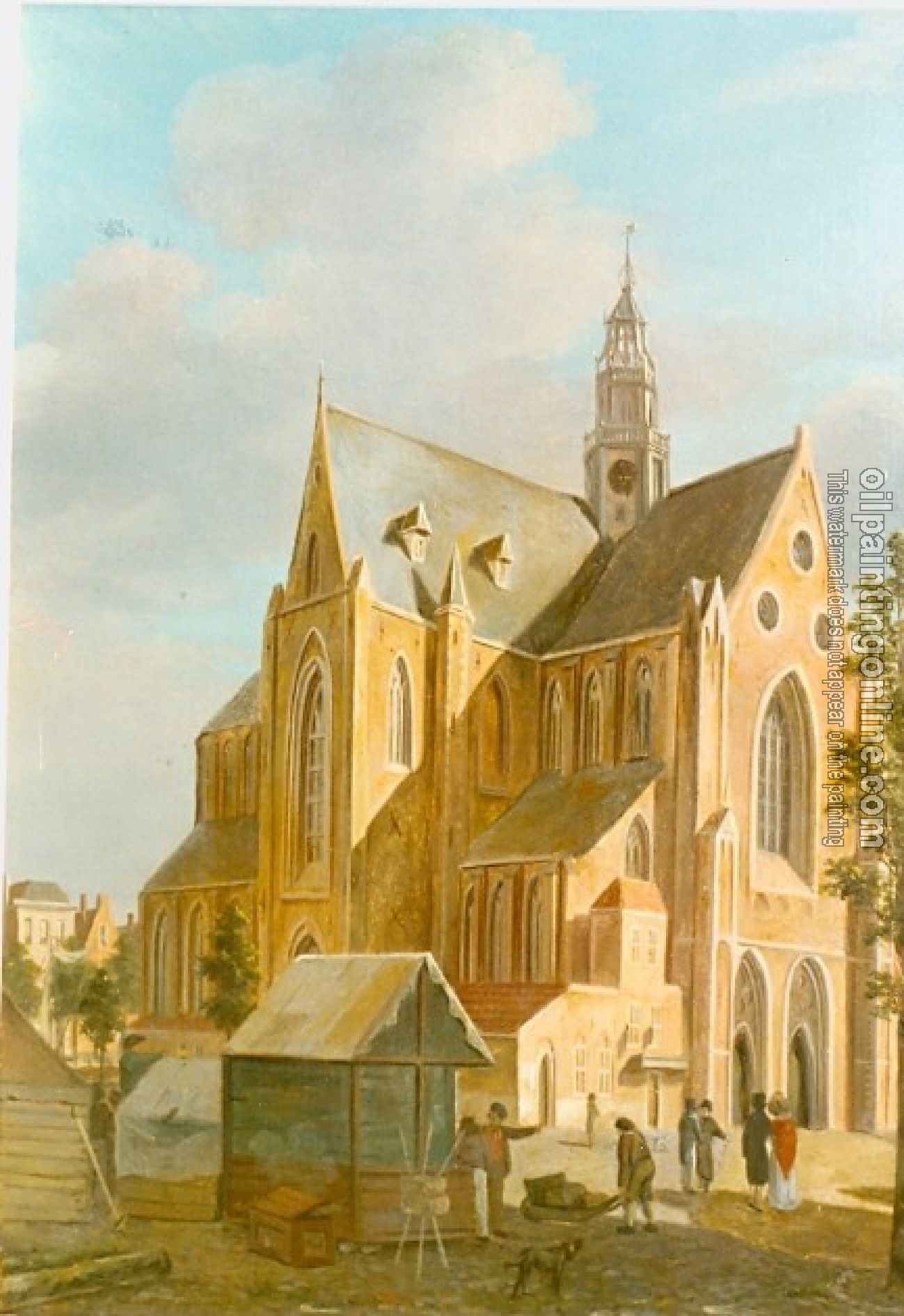 Bartholomeus Johannes Van Hove - St. Bavokerk in Haarlem